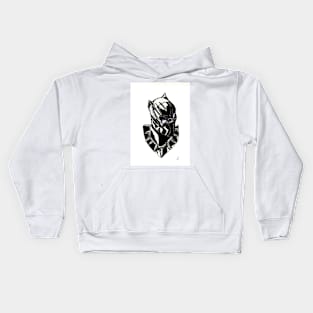 Black Panther Bust Kids Hoodie